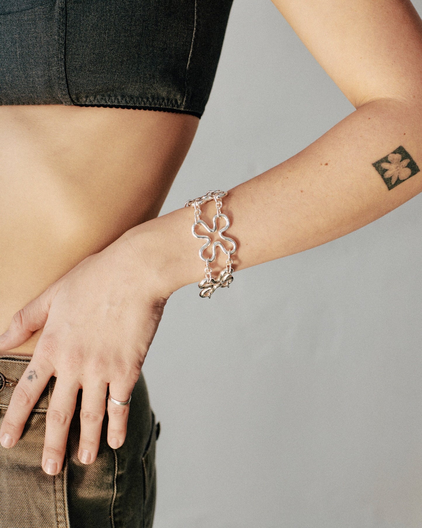 Clover Charm Bracelet