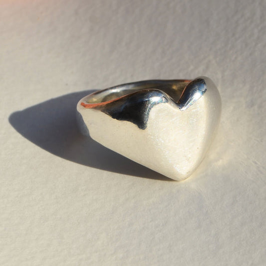 Heart Cushion Ring