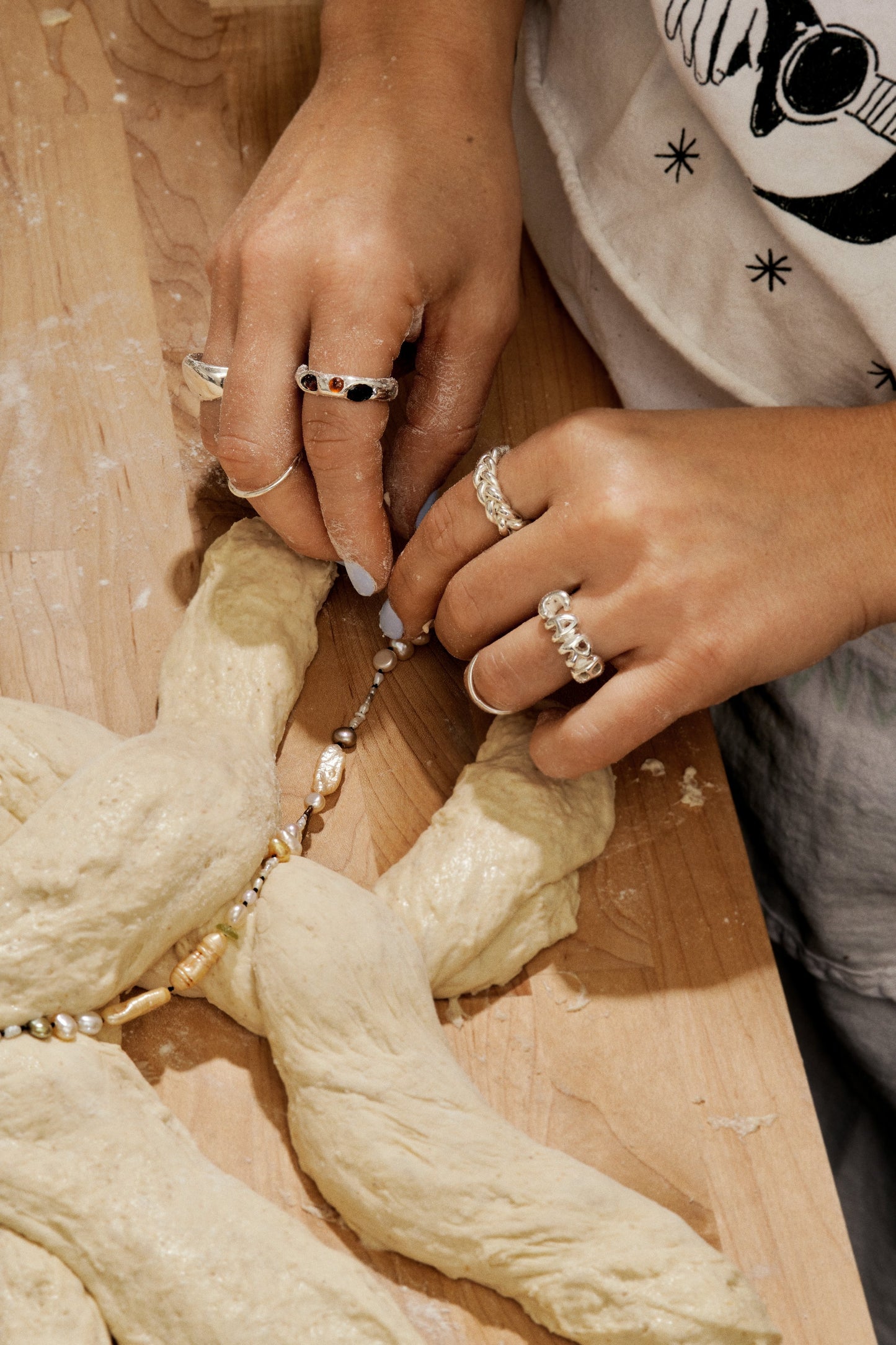 Braided Dough Ring