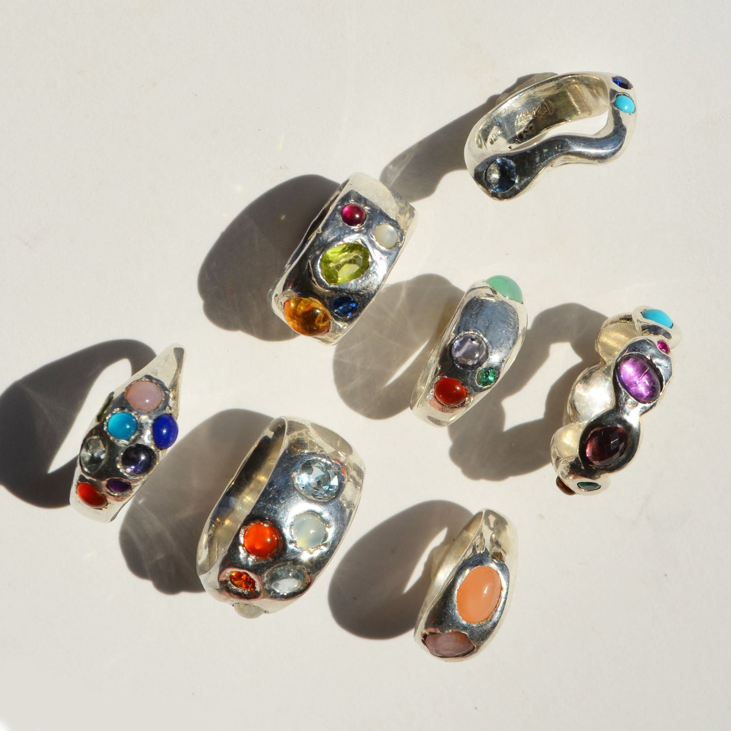 Juicy Ring -Melted Puff - Blues