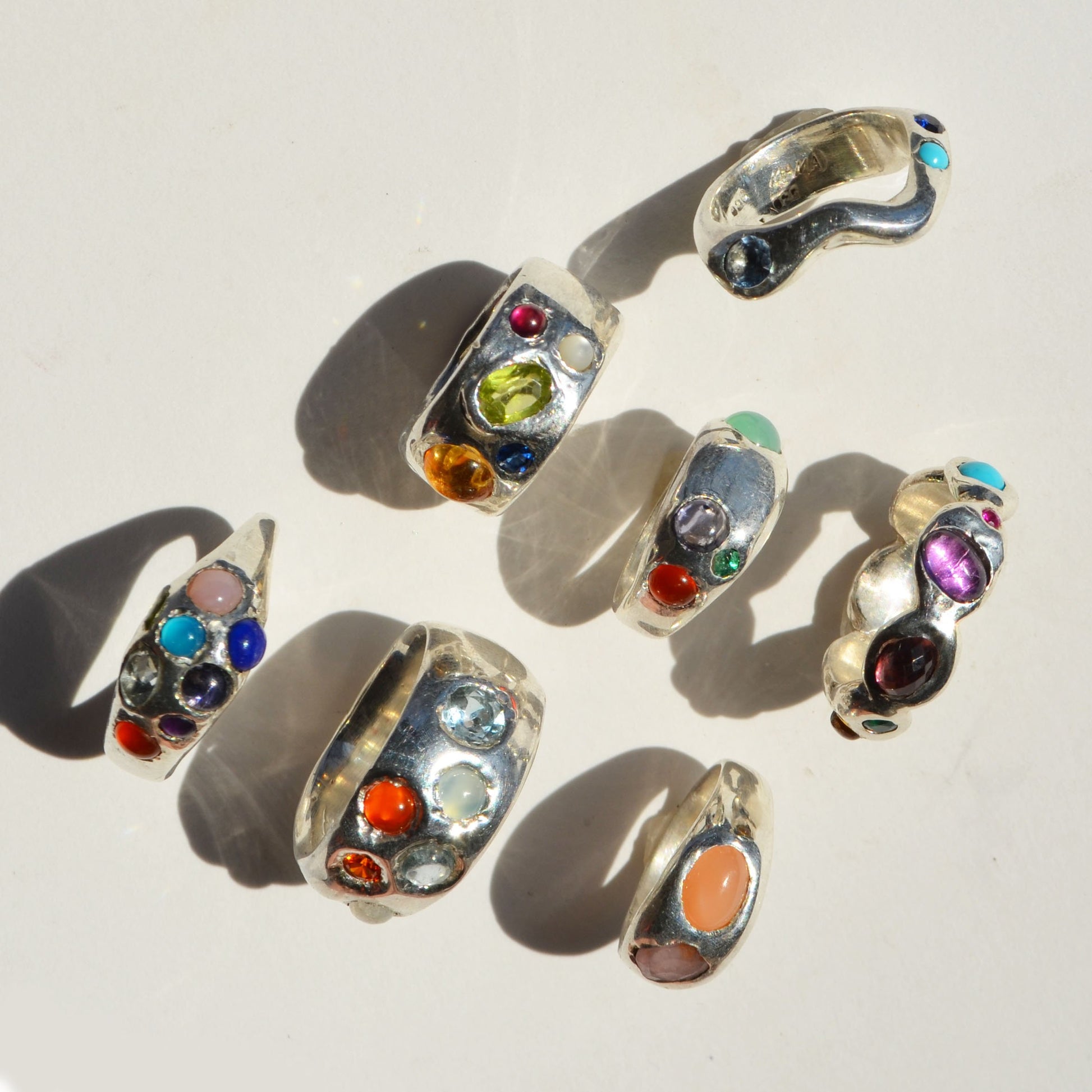 Juicy Ring -Melted Puff - Blues