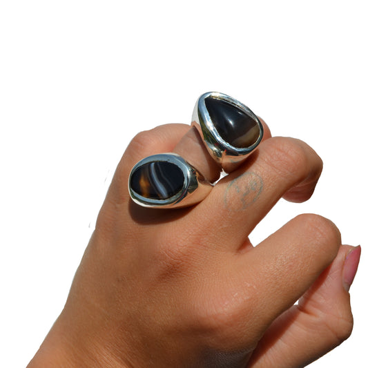 Teardrop Super Chunk Ring
