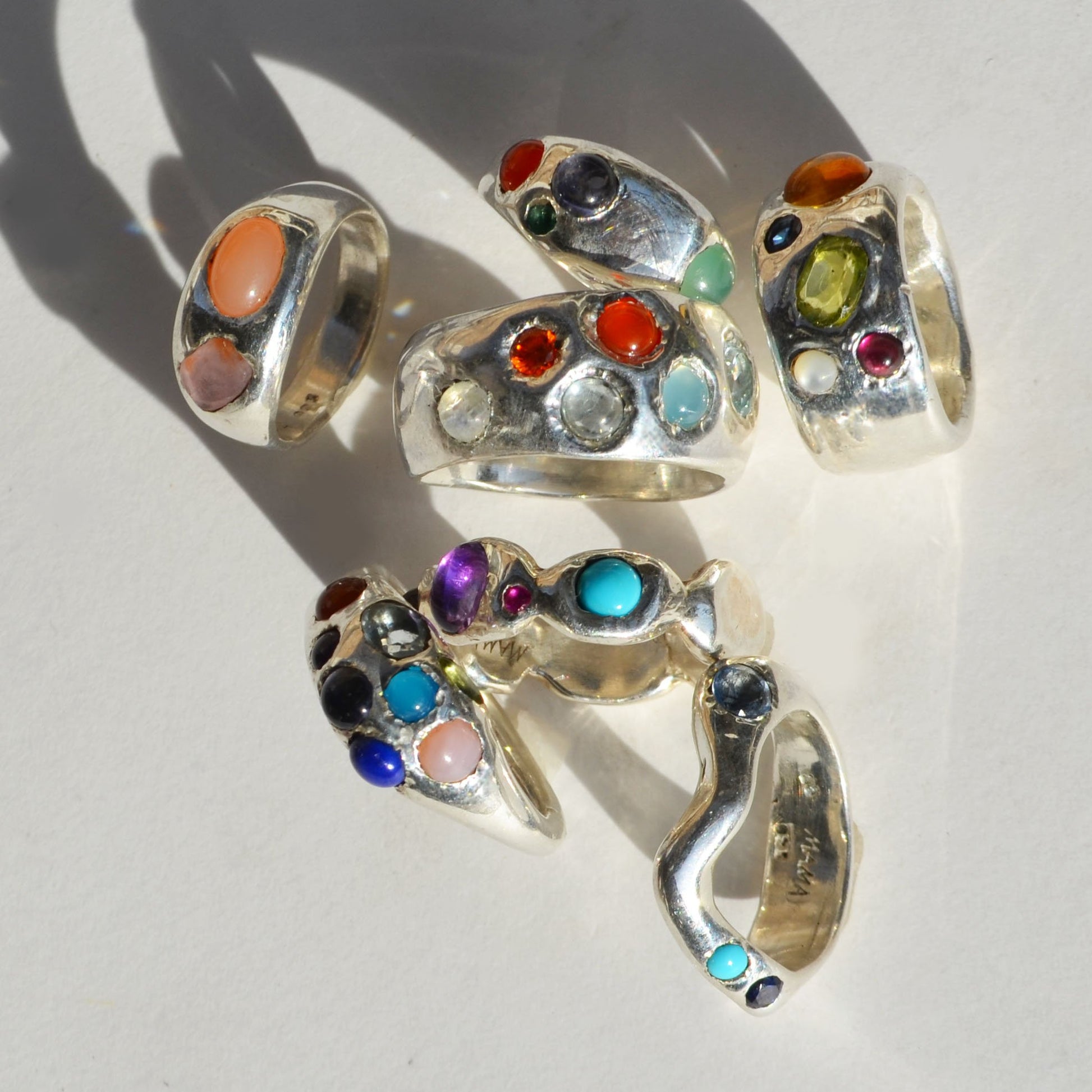 Juicy Ring -Melted Puff - Blues