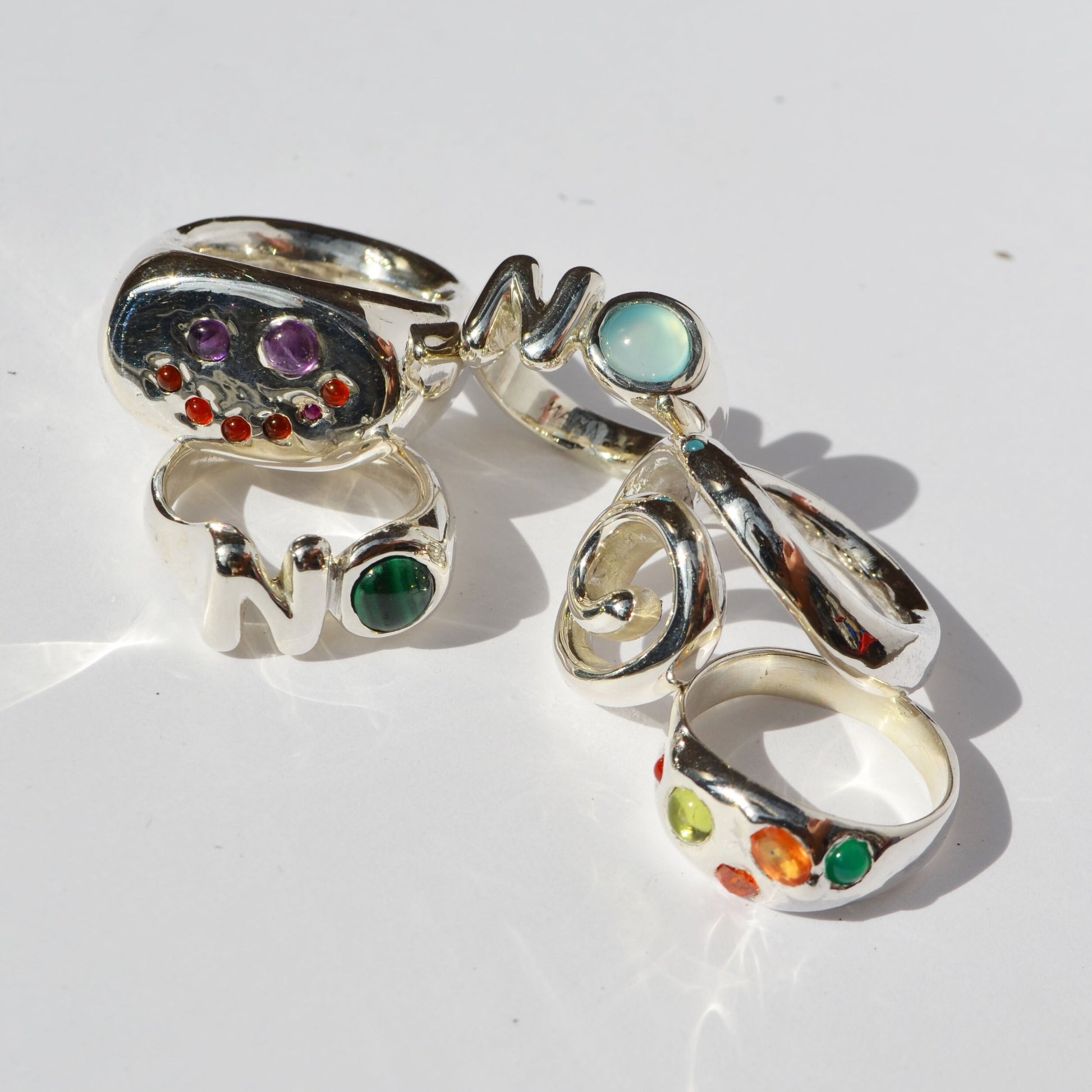 False Gold “NO” ring