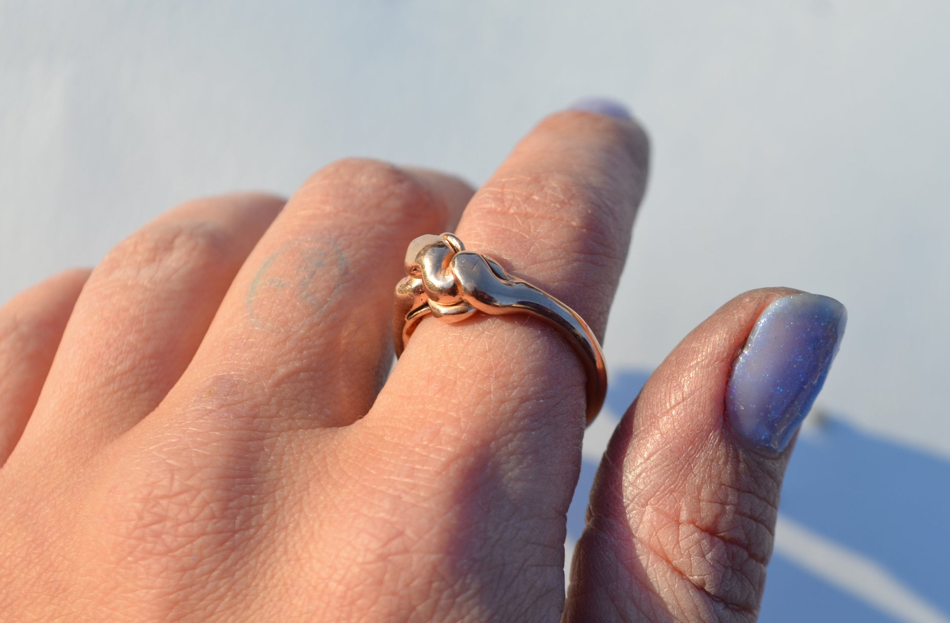 DOUGH RING: Dimpled Pink