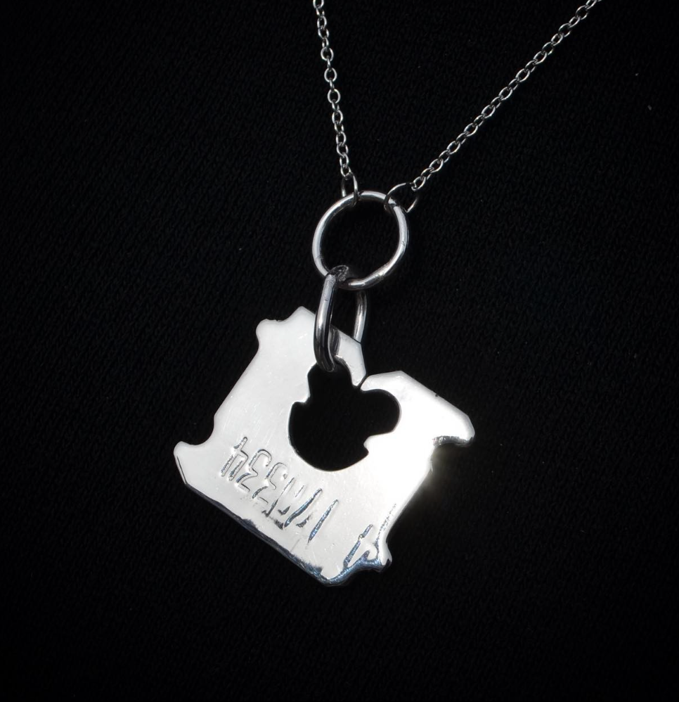 Bread tab necklace