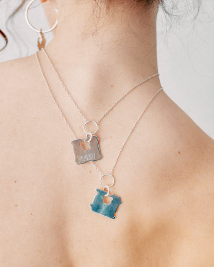 Bread tab necklace